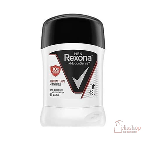 مام ضد تعریق مردانه رکسونا فیلیپینی ۴۰گرم مدل ANTIBACTERIAL INVISIBLE