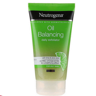 ژل اسکراب مات کننده روزانه نوتروژینا حاوی عصاره آلوئه ورا و لیمو حجم 150 میل